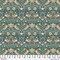 Fabric FreeSpirit Morris & Co. Marine Mini Strawberry Thief by the Quarter Yard PWWM002.MARINE
